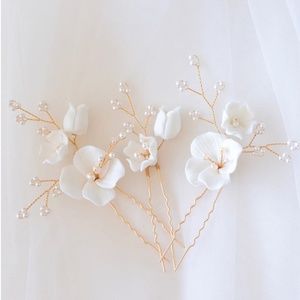 Flora Bridal Hair Pins